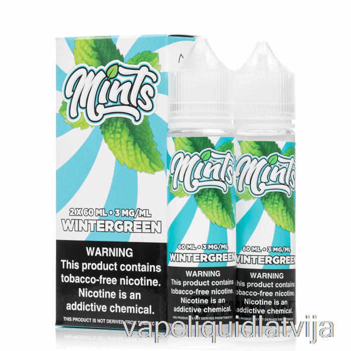 Wintergreen - Mints Vape Co - 120ml 3mg Vape šķidrums